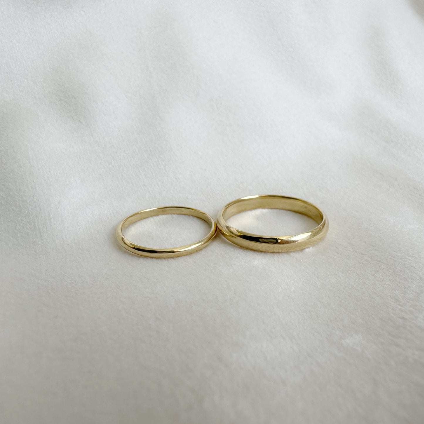 Aliança Meia Cana - 1,8mm