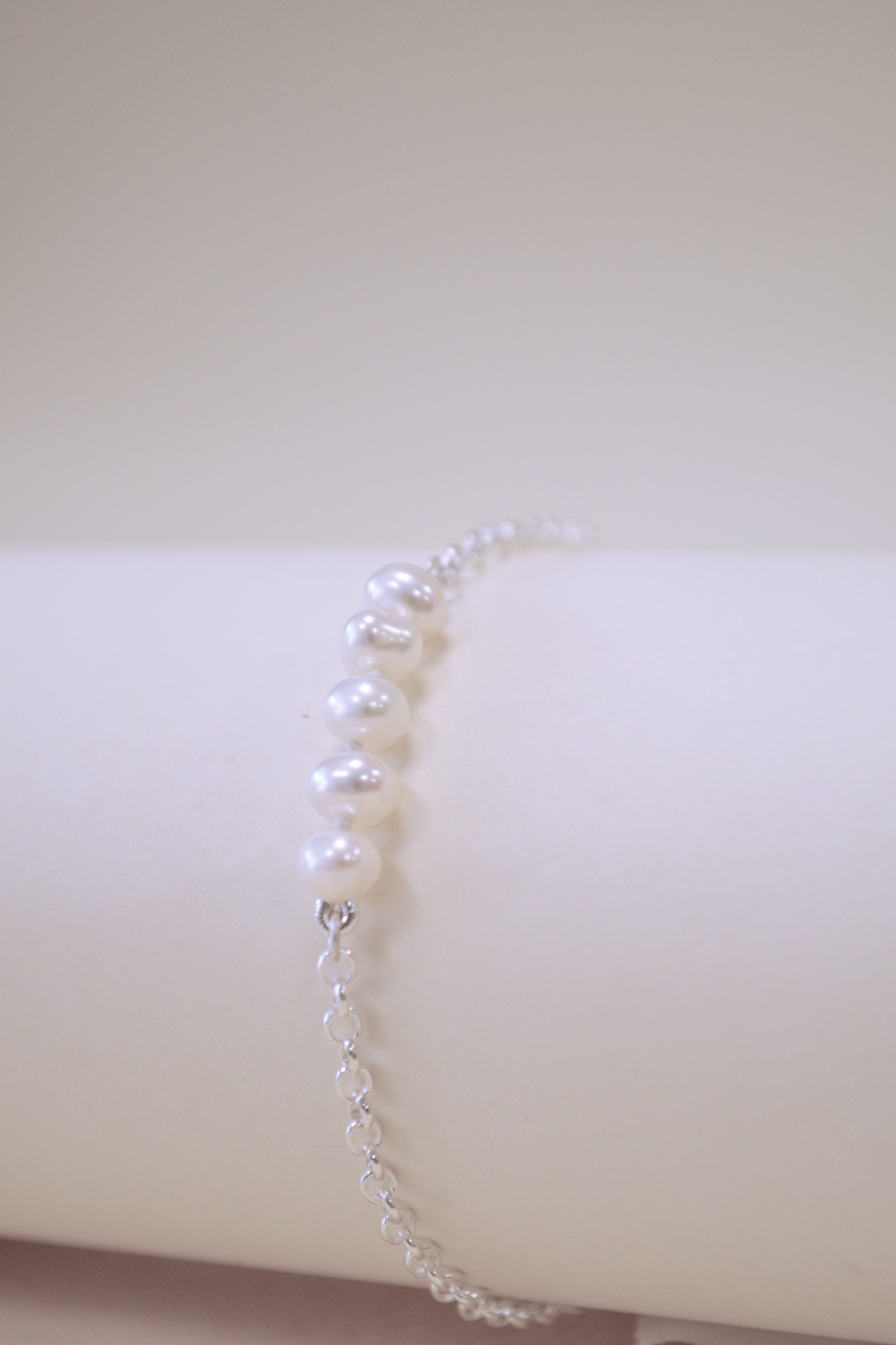 Pulseira Corrente Perolinhas