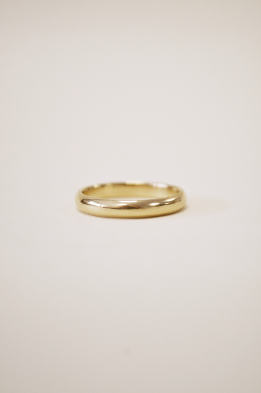 Aliança Meia Cana - 3,0mm