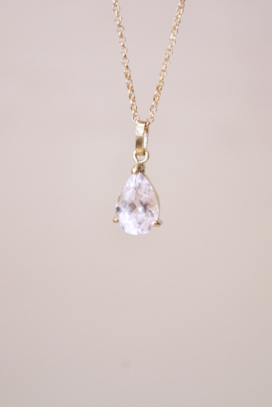 Pingente Morganita Gota