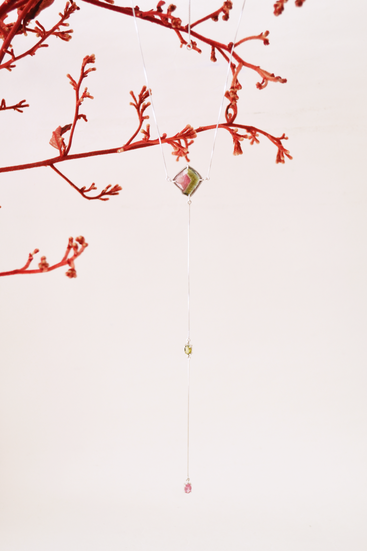 Colar Gravata Melancia