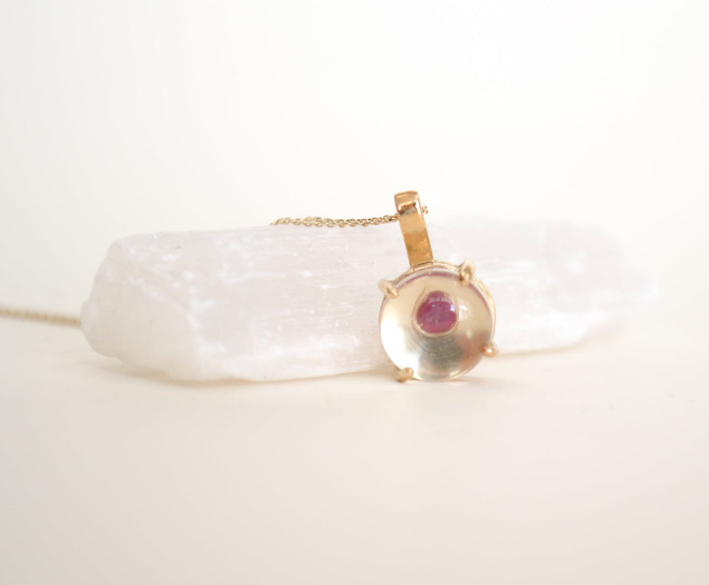 Pingente Lupa P - ouro