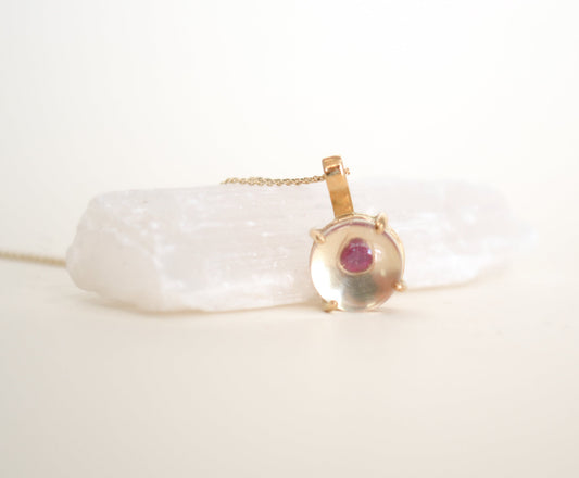 Pingente Lupa P - ouro