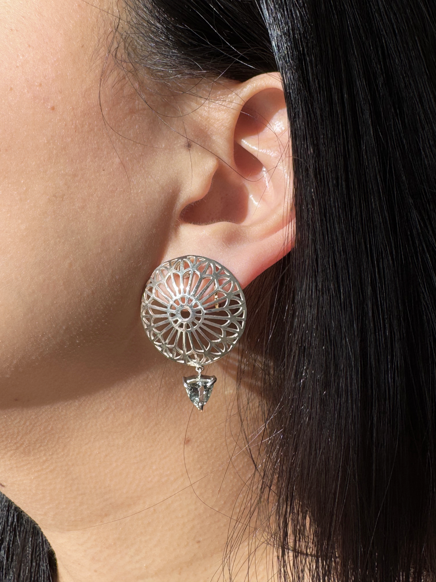 Brinco Florença Água Marinha